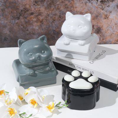 Urn for Cat Custom Ceramic Keepsakes to Hold Ashes Safely