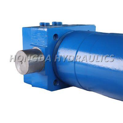 Hydraulic Heavy-duty 12-ton 100-bore Diameter Forklift Crane Lifting Oil Cylinder, Double-ear Ring Oil Cylinder for Construction Machinery