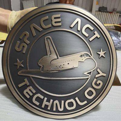 Metal Relief Signboards - Customized for Household Doorplates, Villa and Mansion Gates, Number Plates for Hotels and Private Rooms, High-end.