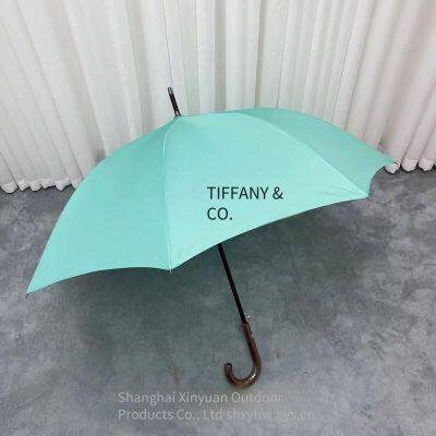 Customized Golf Business Gift Umbrellas for Corporate Promotion, Luxury Gift Box Packaging, Straight-shank Umbrellas