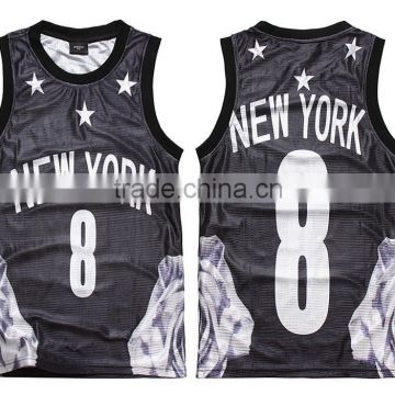 Wholesale breathable custom made sublimated fashion tank top for men