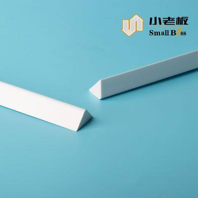 Wholesale Manufacture PVC Foam Triangle Formwork PVC Fillet Edge Profile Plastic Chamfer for Concrete photo-5