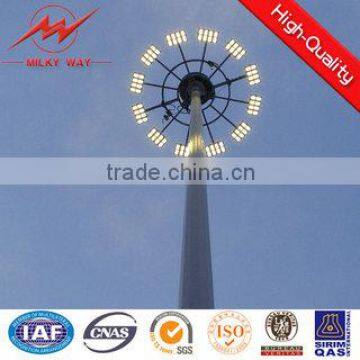 Alibaba Trade Assurance Supplier waterproof 30m high mast lighting pole