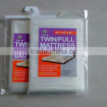 plastic mattress bag with printing