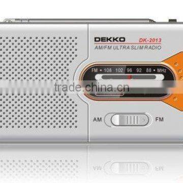 2011 new shaped FM and AM Radio