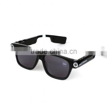 Fashion Sun Eyes Camera Recording Bluetooth Video Glasses