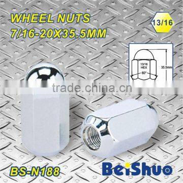 BS-N188 7/16-20LX35.5MM HEX 13/16 wheel nut wheel accesso