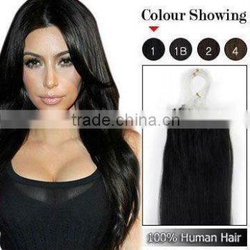 100% Human Hair Micro Loop Ring Hair Extension