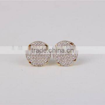 2016 Fashion New Round Shape Earring Designs With Diamond Earring Designs photo-5