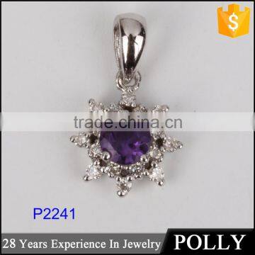Guangzhou Jewelry Market Wholesale Gemstone Stone Chain Pendant Necklace Design photo-5