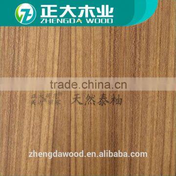 1220x2440 4mm quater cut natural veneer plywood teak veneer fancy plywood