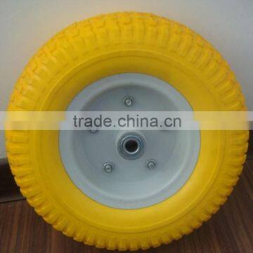 5.00-6 PU SOLID wheel, wheelbarrow wheel