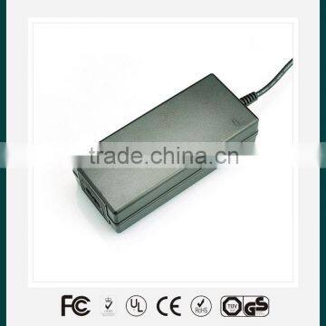 Desktop 24V 60W AC DC switching power adapter/adaptor with CE,FCC,UL,GS,SAA,approved