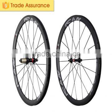 2015 New Speed High Stiffness Superlight 38mm Carbon Road Bike Wheels