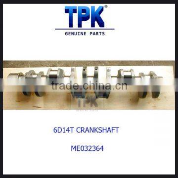 6D14T 6D15T Forged or Cast Engine Crankshaft ME032800,ME079127