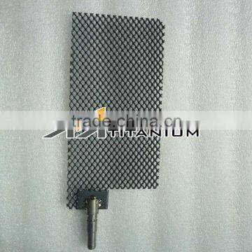 Ir-Ru Coated Titanium Anode for Producing Caustic Soda