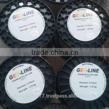 Best Quality Nylon Monofilament Fishing Lines 100% Made in Germany Bulk Spools 0.08-0.60mm MEGASTRONG-SOFT Light Grey photo-2