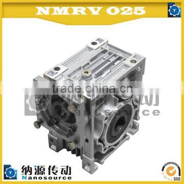 NRV 025 30:1 high quality aluminium alloy gearbox, small worm gearbox