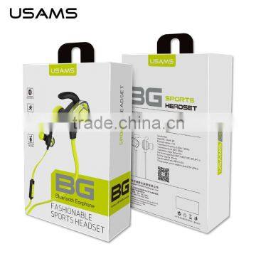 USAMS BG Bluetooth Earphone Shockproof Universal for Android/IOS System Sport Stereo in Ear Headphone With Mic MT-5206 photo-4