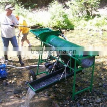 Alluvial Gold Ore Washing Plant Wet Trommel Screen