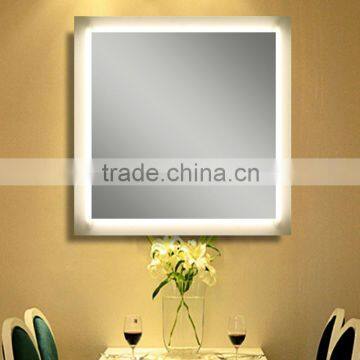 High Quality LED Lighting Anti Fog Rectangle Shape Illuminated Mirror