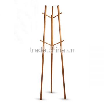 Tripod floor lamp wooden