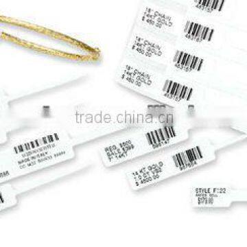 Customed Jewelry Barcode Labels