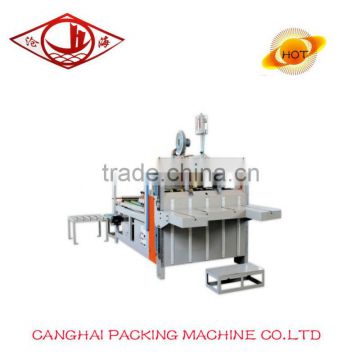 corrugated carton box folder gluer machine