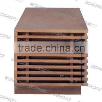 Solid Wood Hot Sell Design LINEA LONG CONSOLE TV Stand199052 photo-3