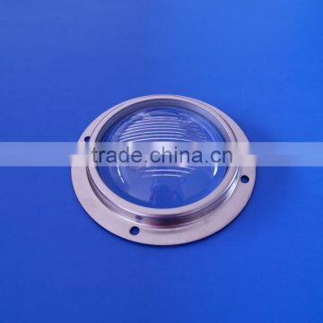 Anti-glare LED Optical Glass lens hardware for Industrial light