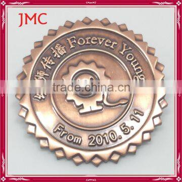 Ceramic Metal Buckle Eagle Logo Clamp Buckle Interlocking Metal Buckle photo-2