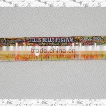 High Quality woven wristband for festival or event in 2015