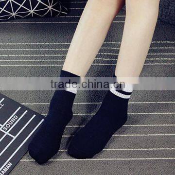 High fashion wholesale cheap black socks women