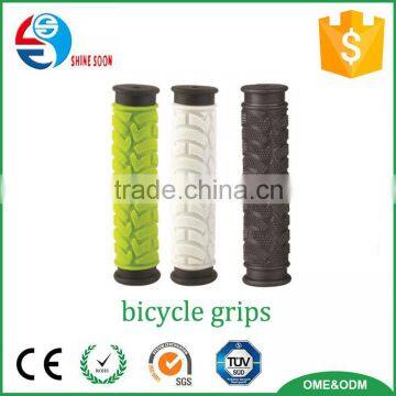 Top level top sell colorful PVC grips rubber bicycle hand grips bike grips