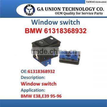 CAR POWER WINDOW SWITCH 61318368932 E38 E39
