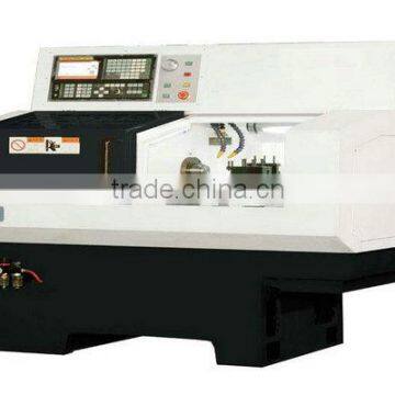 ecconomic flat bed linear cnc turning lathe machine