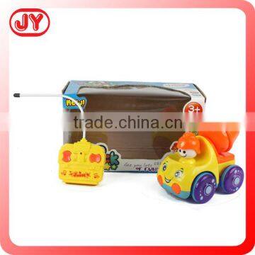 Cartoon full function toy container truck with music and light