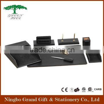 Promotion Desk Set Office Leather Stationery Set