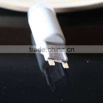 Top 10 Hot Sale LED Bulb Lamp G9 Plastic CE RoHS Housing 3W photo-2