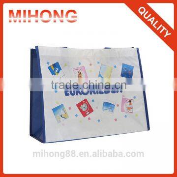 china supplier advertising multi-color pp non woven laminated bag/laminated non woven shopping bag