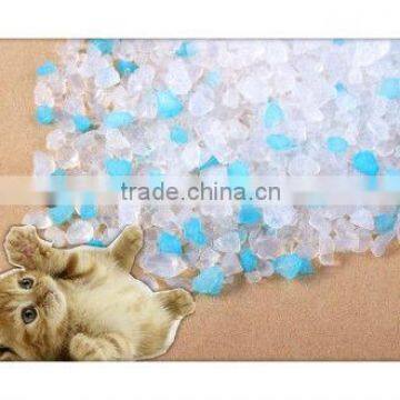 Year best selling!!! Pearl Crystal pet toilet use Silica gel crystal cat litter