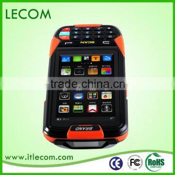 LECOM AN80S Android Barcode Scanner.Portable Scanner GPRS Barcode Reader