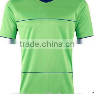 dry fit short sleeve men high quality green wear