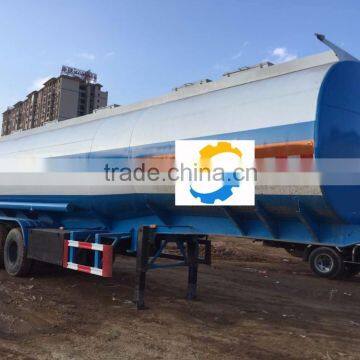 2015 Hot Sale Stainless Steel Fuel Oil Tanker Trailer photo-3
