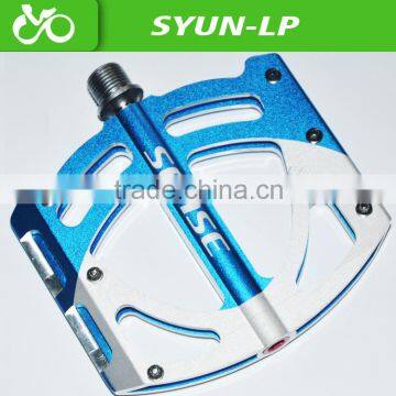 Cool lightweight CNC bicycle pedalier with Black chromium B-338 from professional bike parts factory in China