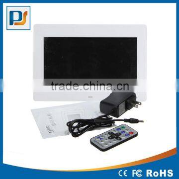 10 Inch TFT LED Digital Photo Frame & HD Video(1080P/720p)&Music Playback with Remote Control&Calendar/Clock