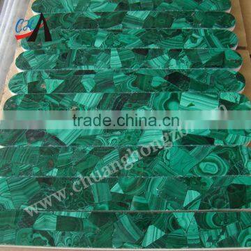 Malachite Semi Precious Stone Slab for Floor Tile,kitchen Countertop,wall Tile