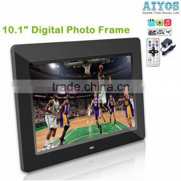 Top 9 years Factory 10 inch digital photo frame video player