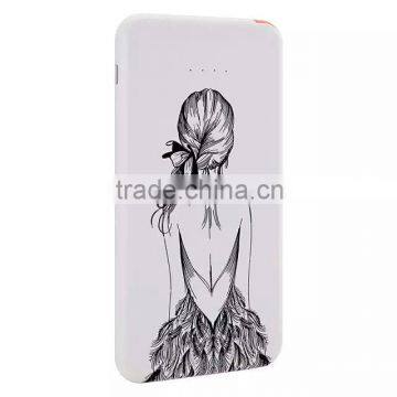 Design Your Logo Cheap Price Power Bank 4000mah With Buld in Cable photo-3