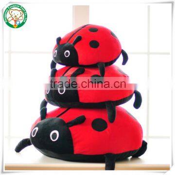 Plush Manufacturer ladybags plush toy for baby